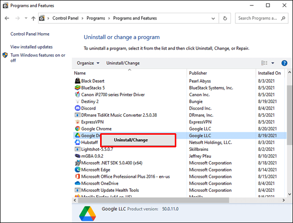 طريقة إلغاء تثبيت جوجل درايف 127 626cecb9edda5 طريقة إلغاء تثبيت جوجل درايف