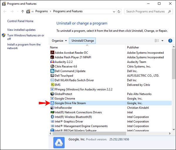 طريقة إلغاء تثبيت جوجل درايف 161 626cecdb65768 طريقة إلغاء تثبيت جوجل درايف