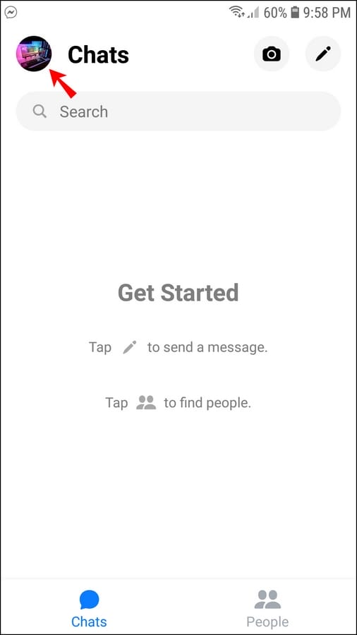 626d2479df9fe طريقة تغيير صورة بروفايل ماسنجر فيسبوك