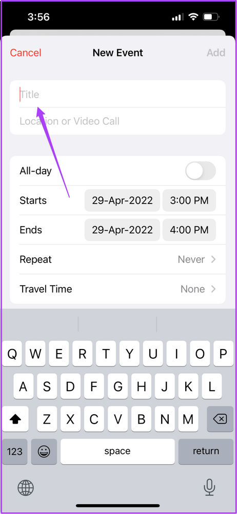 626d8746599f1 طريقة إضافة الإجازات في تطبيق تقويم Apple