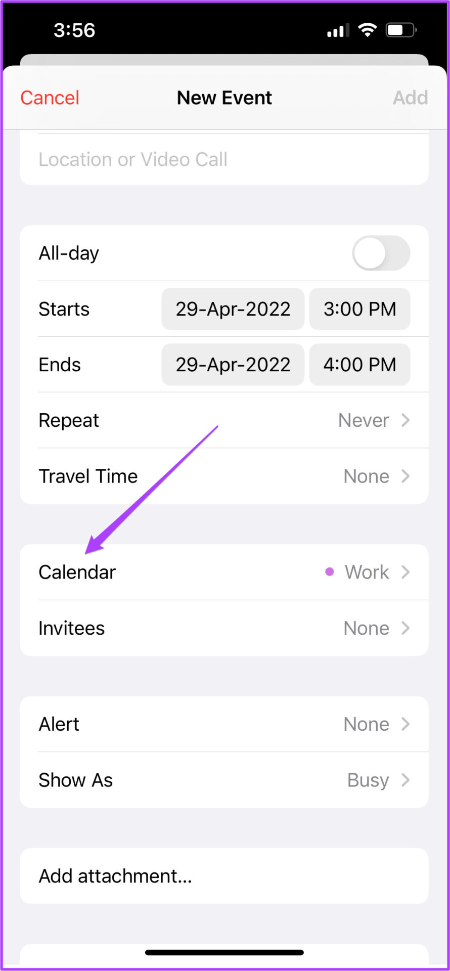 626d874b811b8 طريقة إضافة الإجازات في تطبيق تقويم Apple