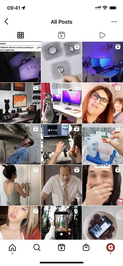 طريقة العثور على جميع الريلز التي أحببتها وحفظتها على انستقرام