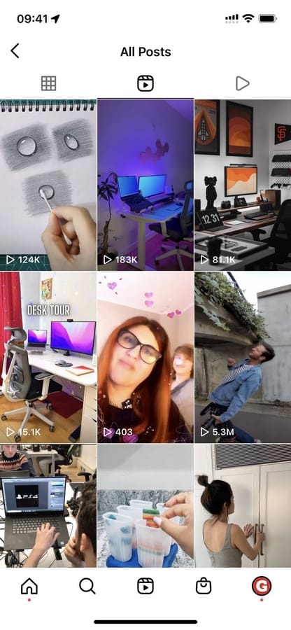 طريقة العثور على جميع الريلز التي أحببتها وحفظتها على انستقرام