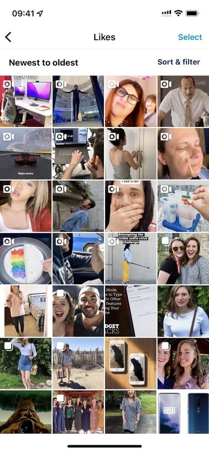 طريقة العثور على جميع الريلز التي أحببتها وحفظتها على انستقرام