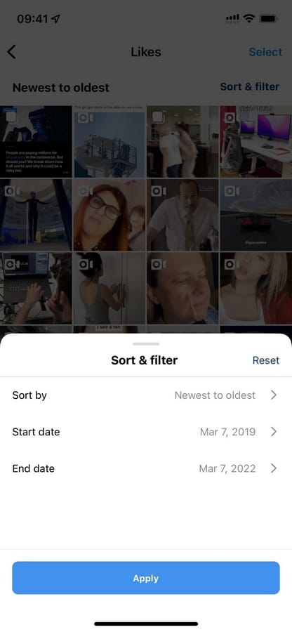 طريقة العثور على جميع الريلز التي أحببتها وحفظتها على انستقرام