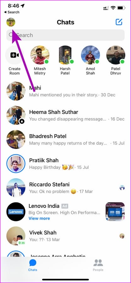 626e685db9227 هذا الشخص غير متوفر على Messenger: ماذا يعني والحل
