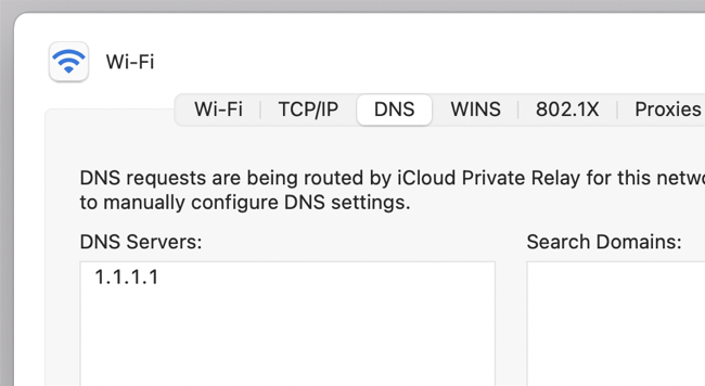 طريقة الكشف عن صفحة تسجيل دخول إلى شبكة واي فاي عامة 6 تغيير DNS على ماك