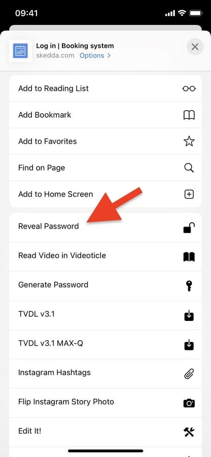 الكشف بسهولة عن كلمات المرور المبهمة المخفية خلف العلامات النجمية والنقاط لصفحات تسجيل الدخول في سفاري