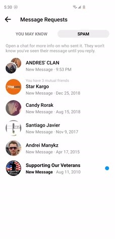 طريقة اخفاء مجموعات فيسبوك مسنجر دون السماح للآخرين بمعرفة أنك تركت