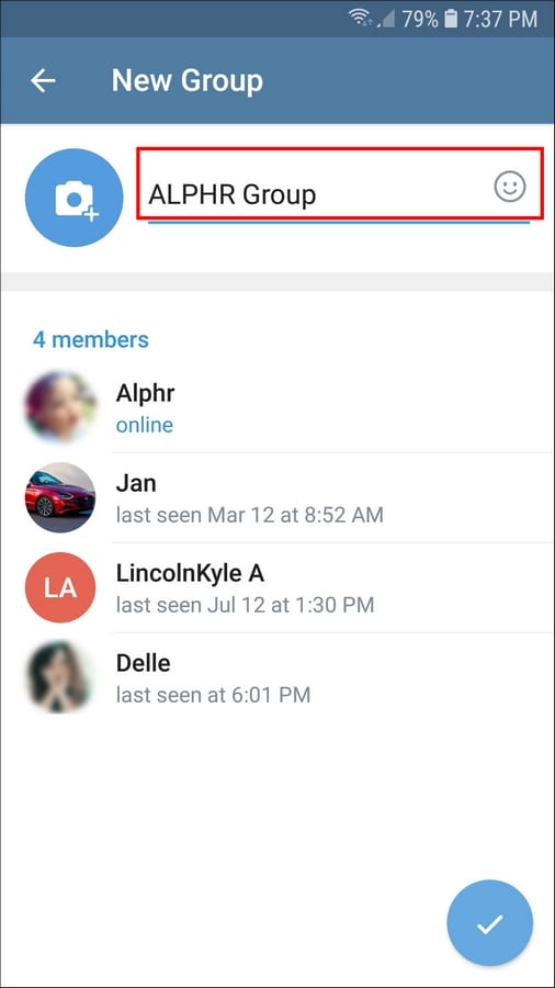 طريقة إنشاء سوبر قروب في تيليجرام