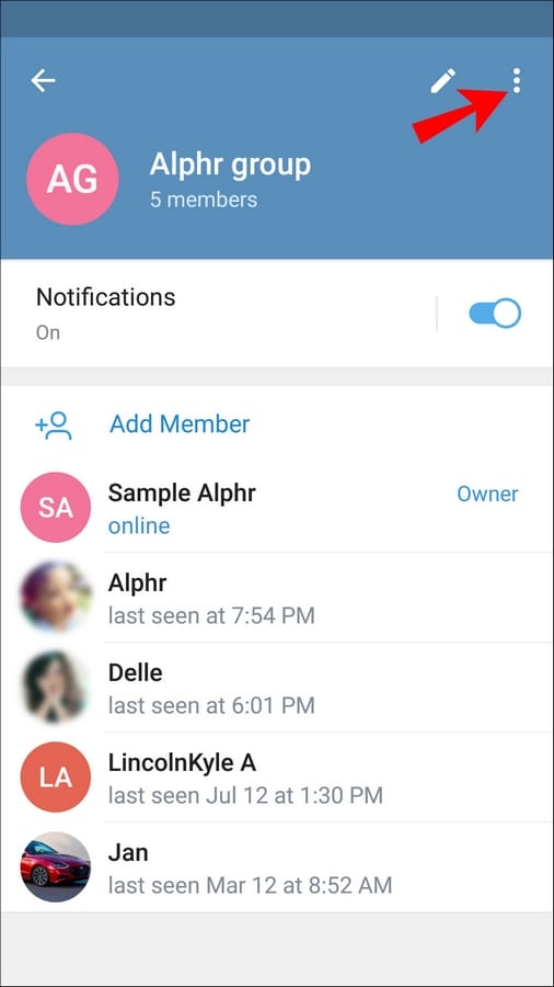 طريقة إنشاء سوبر قروب في تيليجرام
