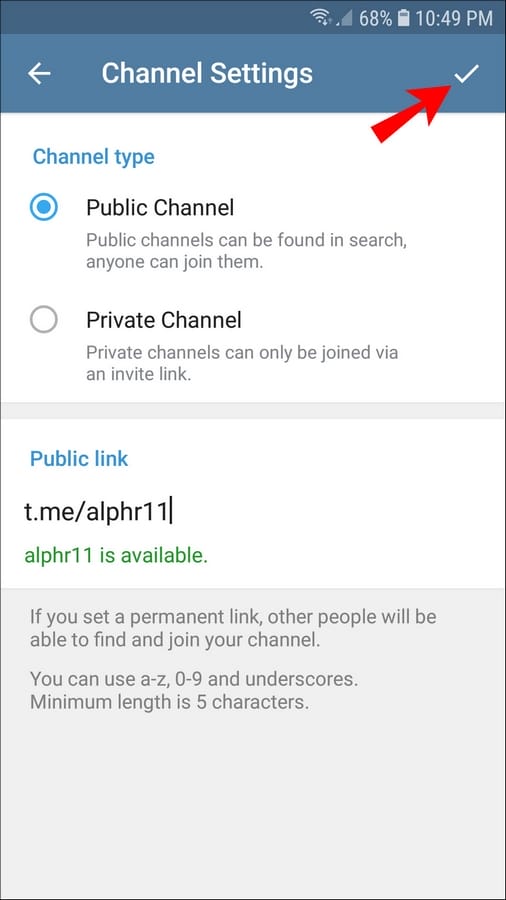 طريقة إنشاء سوبر قروب في تيليجرام