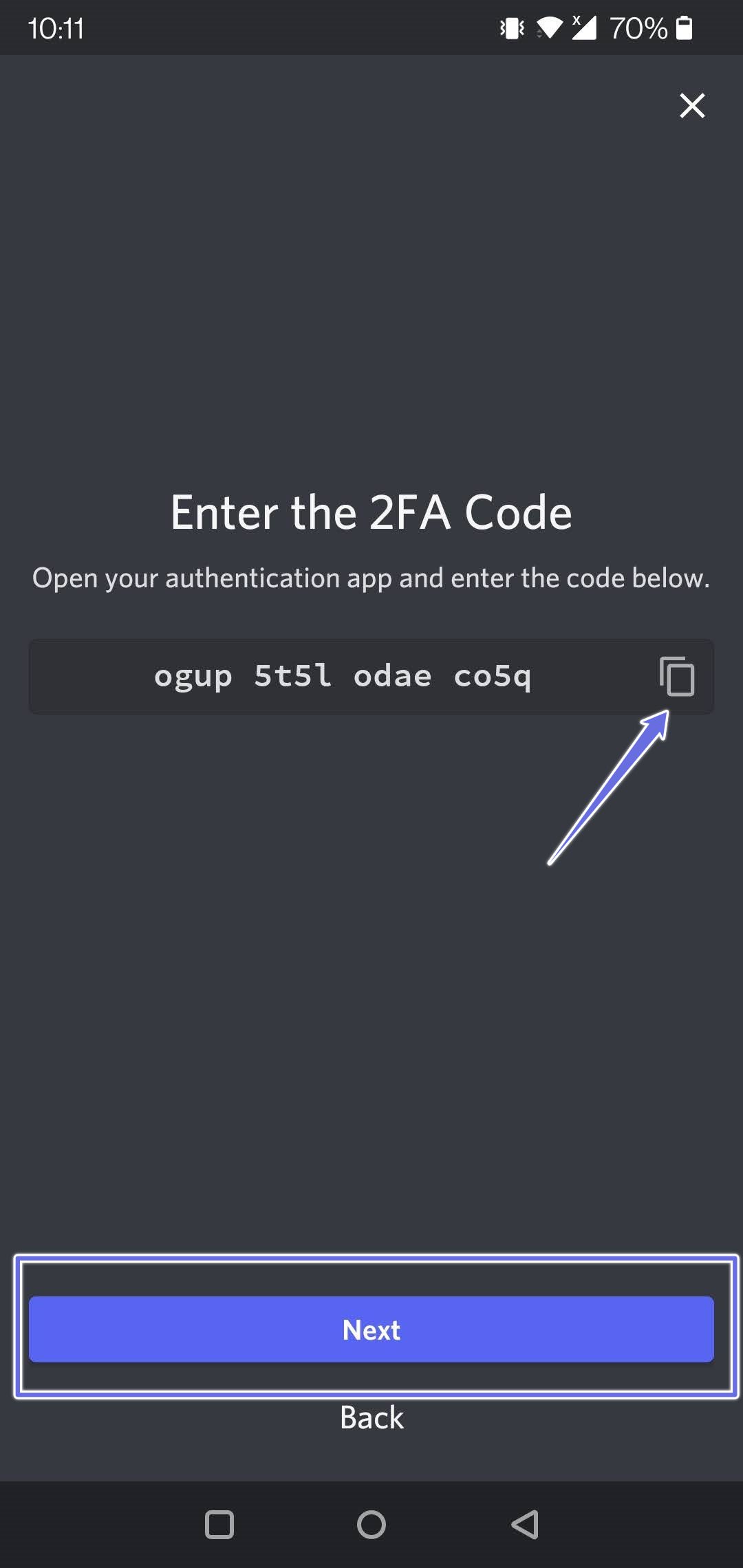 6271b3ac41bc0 طريقة تفعيل المصادقة الثنائية (2FA) على ديسكورد