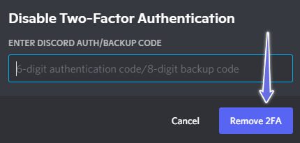 6271b3b39fc78 طريقة تفعيل المصادقة الثنائية (2FA) على ديسكورد