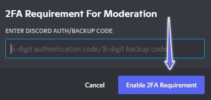 6271b3bac958e طريقة تفعيل المصادقة الثنائية (2FA) على ديسكورد