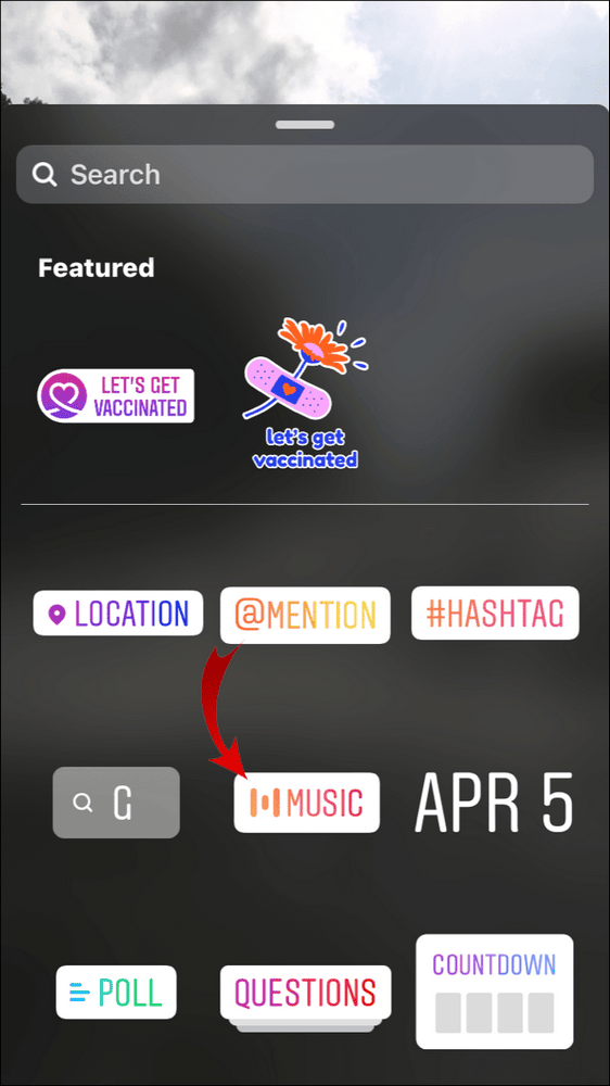 6272bf390d9c6 طريقة إضافة موسيقى إلى قصة أو منشور على انستقرام