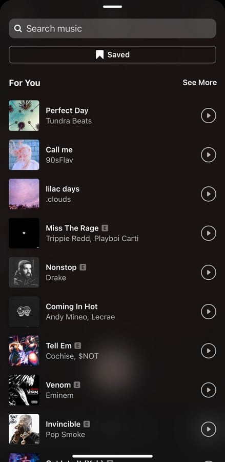 6272bf55dc389 طريقة إضافة موسيقى إلى قصة أو منشور على انستقرام