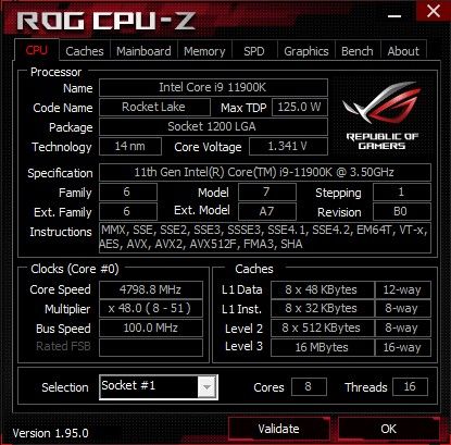 أداء المعالج 1