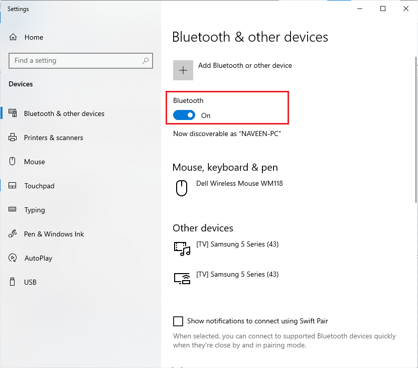 انتظر قليلاً وقم بتشغيل نفس الإعداد مرة أخرى. إصلاح تقطع سماعات البلوتوث على ويندوز 10