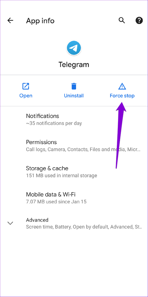6282c96ae5a31 إصلاح تيليجرام يتوقف على أندرويد و آيفون