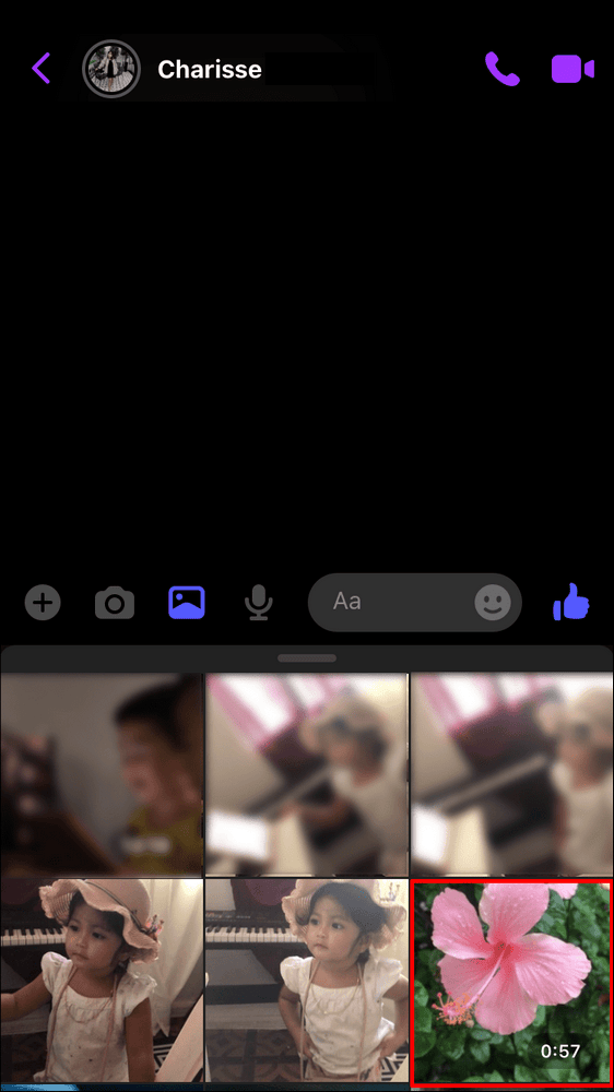 6282c9dd9602a طريقة إرسال مقطع فيديو في فيسبوك ماسنجر