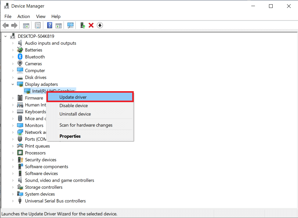 تحديث برامج تشغيل الرسومات. إصلاح شاشة Minecraft السوداء في ويندوز 10