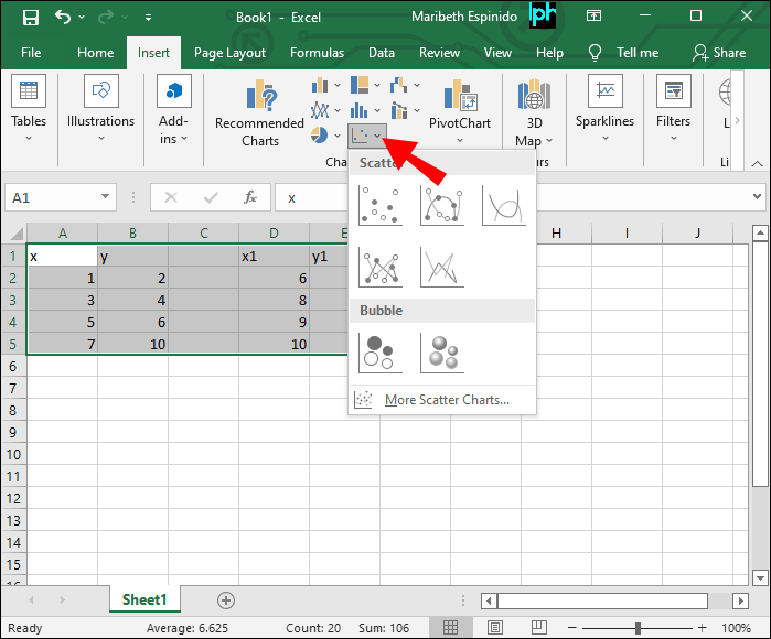 628628ce765af طريقة رسم خطوط متعددة في اكسل