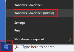 حل مشكلة استنزاف بطارية اللاب توب عند إغلاق الغطاء 27 Open ويندوز PowerShell As Admin