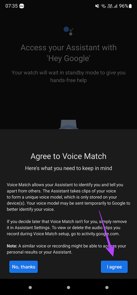 Voice Match