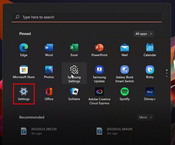 إعدادات نظام الصوت في ويندوز 11