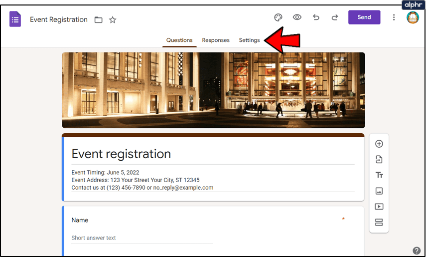 628f6fb5dae7b طريقة تحرير نموذج بعد الإرسال في Google Forms