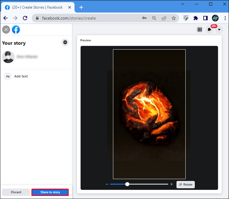 6292aca6b6c0c طريقة إنشاء قصة على فيسبوك على الكمبيوتر أو آيفون أو أندرويد