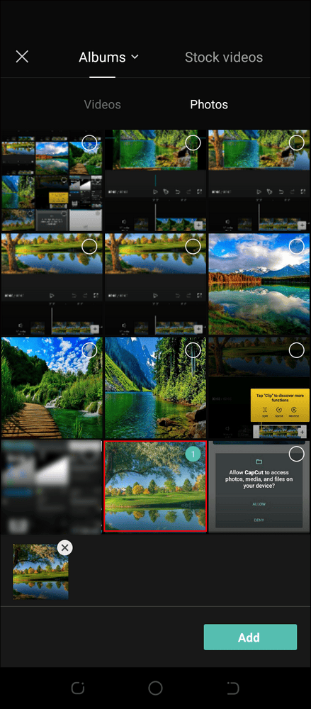 629541a47747e طريقة إضافة خلفية في CapCut