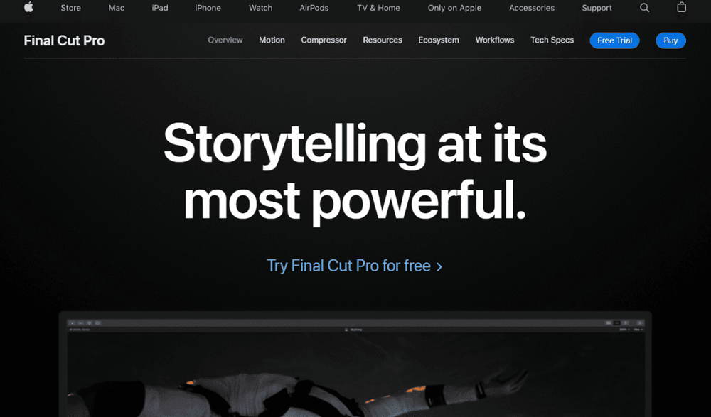 Final Cut Pro X. أفضل البدائل المجانية لبرنامج Adobe Premiere Pro