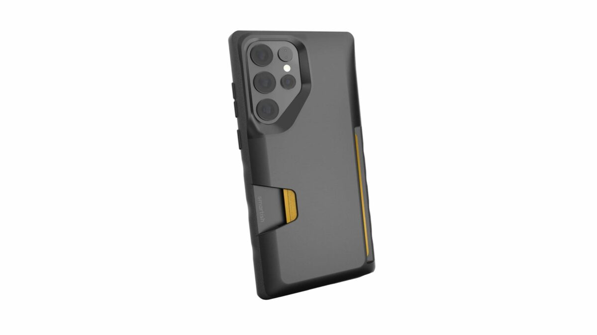 حافظة جوال المحفظة الذكية مع بطاقة خصم بداخلها