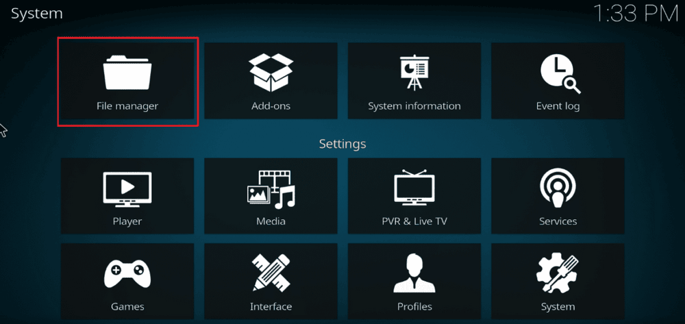 طريقة تثبيت SuperRepo على Kodi 45 انتقل إلى علامة التبويب مدير الملفات. طريقة تثبيت SuperRepo على Kodi