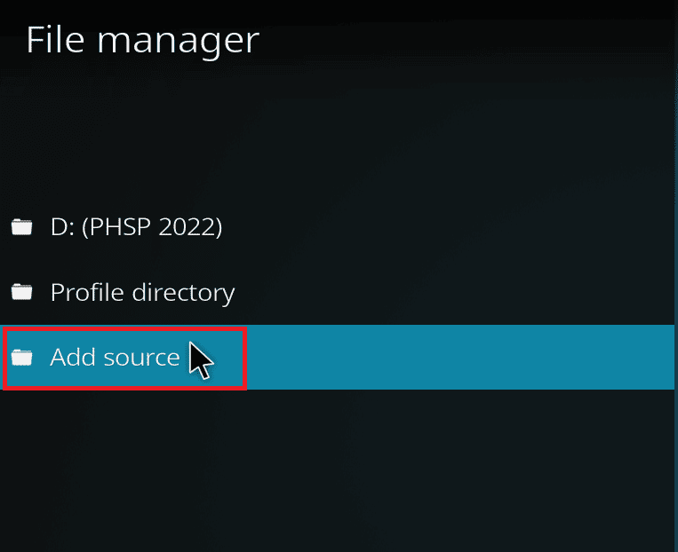 طريقة تثبيت SuperRepo على Kodi 46 حدد خيار إضافة مصدر