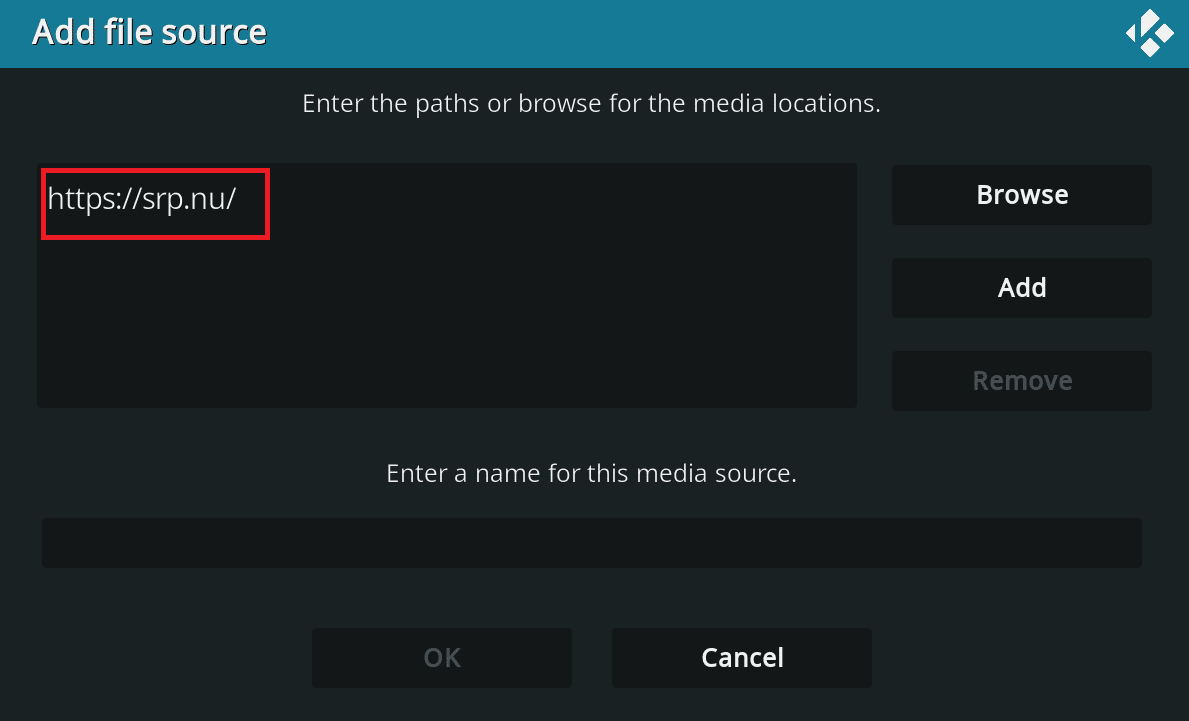 طريقة تثبيت SuperRepo على Kodi 48 أدخل عنوان URL أدناه ثم انقر فوق