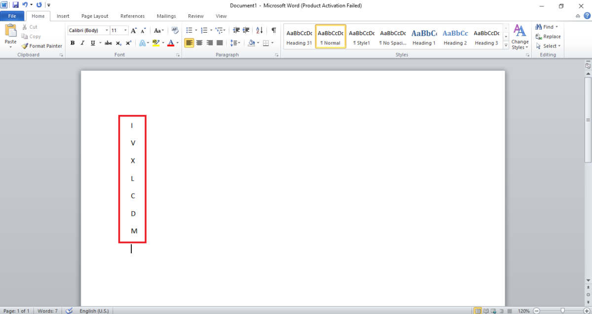 طريقة كتابة الأرقام الرومانية في Word 54 اكتب الحروف الإنجليزية. طريقة كتابة الأرقام الرومانية في Word