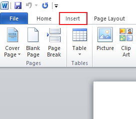 طريقة كتابة الأرقام الرومانية في Word 59 انقر فوق إدراج