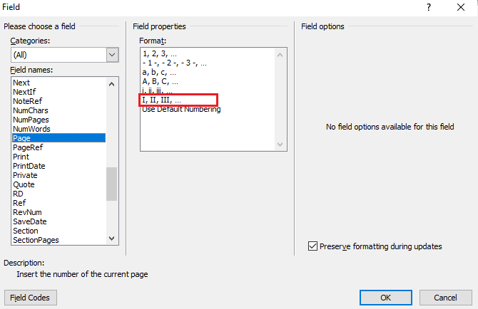 طريقة كتابة الأرقام الرومانية في Word 66 حدد الأرقام الرومانية. طريقة كتابة الأرقام الرومانية في Word