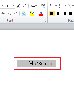 طريقة كتابة الأرقام الرومانية في Word 75 اكتب روماني