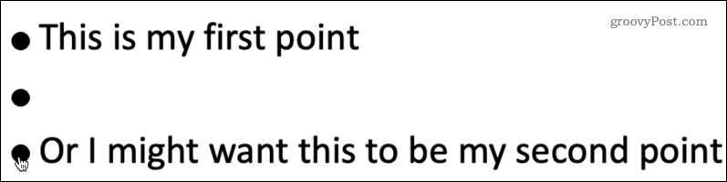 انقر فوق شكل باور بوينت