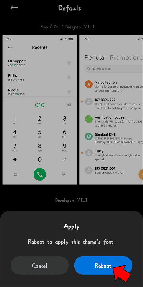 629ea66be2a33 طريقة تغيير الخط في MIUI