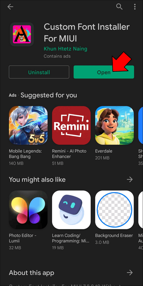 629ea67cedba7 طريقة تغيير الخط في MIUI