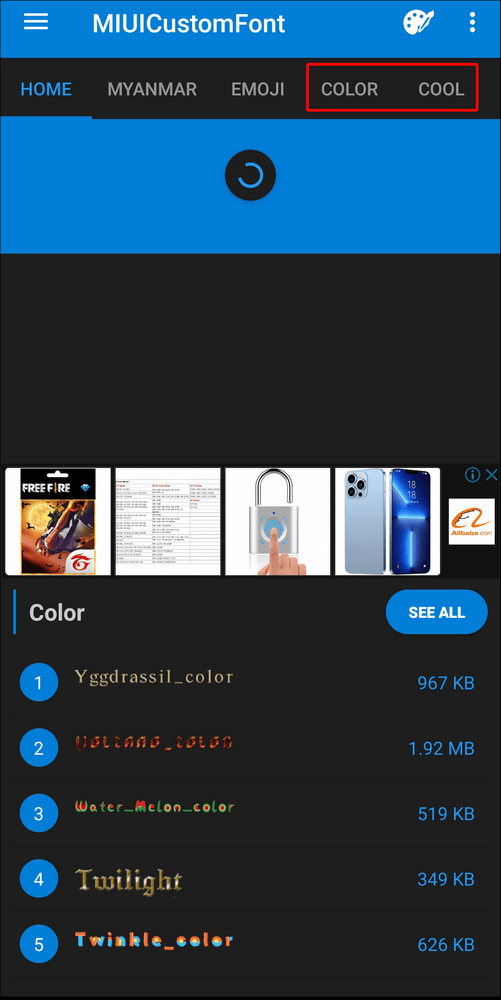 629ea68149a56 طريقة تغيير الخط في MIUI
