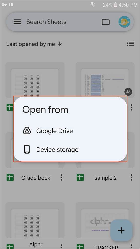 629f6bc0558a5 طريقة فتح ملفات XLSX على جهاز أندرويد