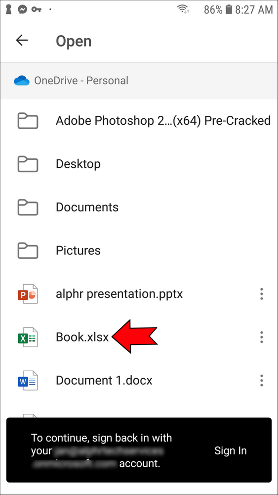 629f6bdf9b3e0 طريقة فتح ملفات XLSX على جهاز أندرويد
