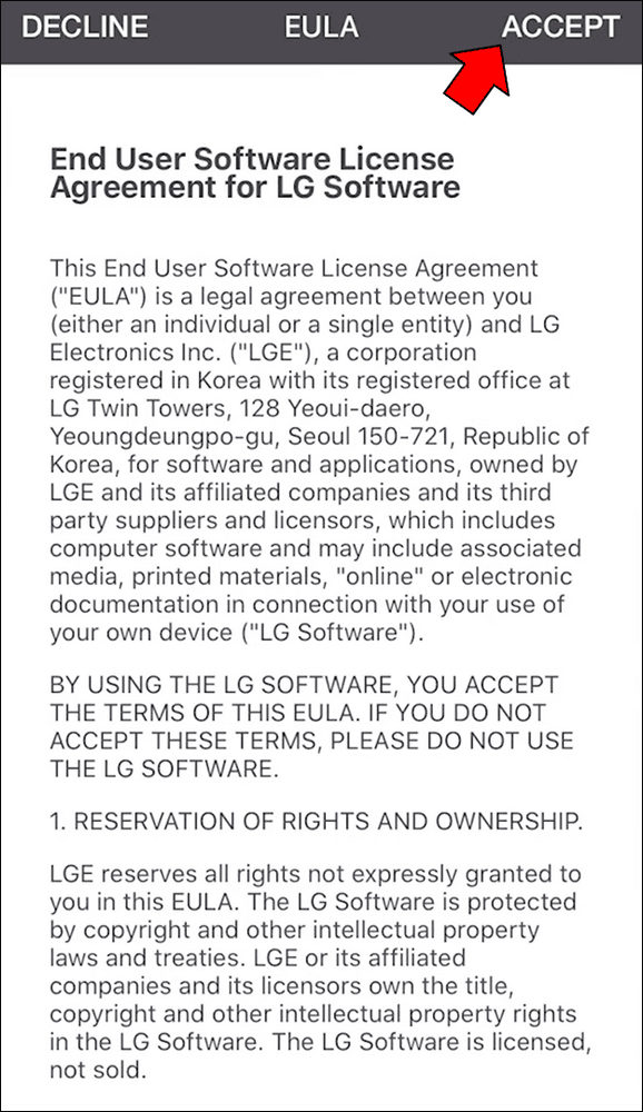 629f883ac7943 طريقة تشغيل تلفزيون LG بدون جهاز تحكم عن بعد