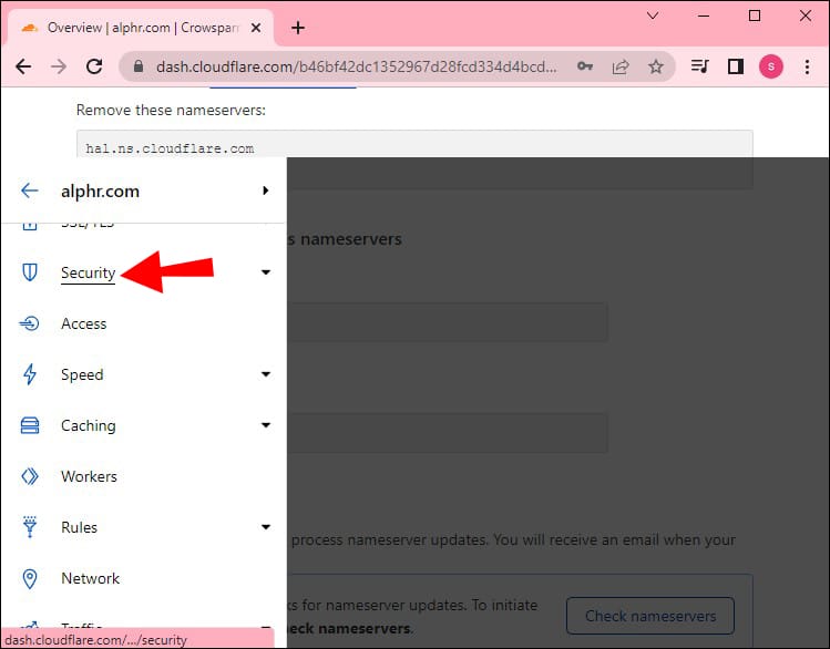62a076e626075 طريقة منع بلد في CloudFlare